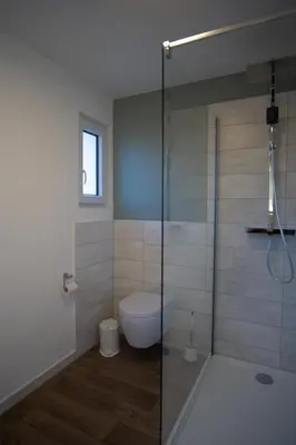 Ein Badezimmer in der Unterkunft Ferienwohnung Busch 4