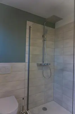 Ein Badezimmer in der Unterkunft Ferienwohnung Busch 4