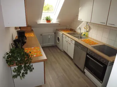 Küche/Küchenzeile in der Unterkunft Torfhaus-Blick