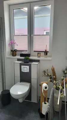 Ein Badezimmer in der Unterkunft Heinrichs Ferienwohnungen Quedlinburg