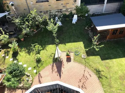 Ein Garten an der Unterkunft Villa Einhorn - Altstadt Studio - stilvoll besonders