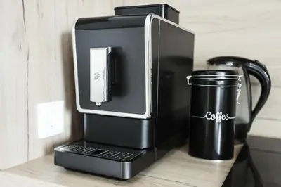 Kaffee-/Teezubehör in der Unterkunft NEU im Harz, Das Haus am Wald mit privater Sauna, frisch renoviert