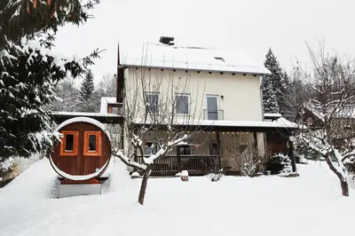 NEU im Harz, Das Haus am Wald mit privater Sauna, frisch renoviert im Winter