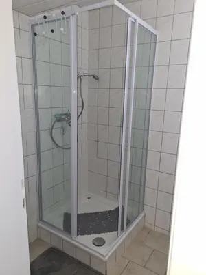 Ein Badezimmer in der Unterkunft Ferienwohnung Rieger 3