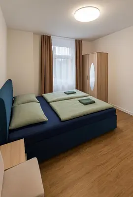 Ein Bett oder Betten in einem Zimmer der Unterkunft Unser Harztraum