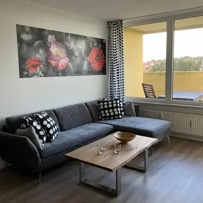 Oben in der 14 Etage