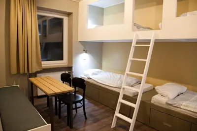 Ein Bett oder Betten in einem Zimmer der Unterkunft Haus Waldläufer