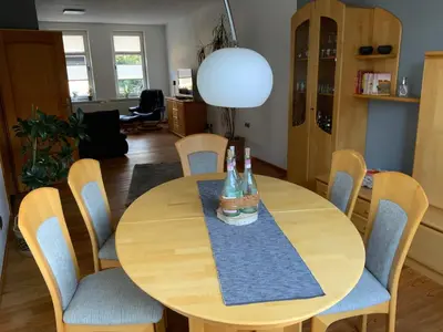 Küche/Küchenzeile in der Unterkunft Ferienwohnung in der Altstadt mit eigenem Parkplatz