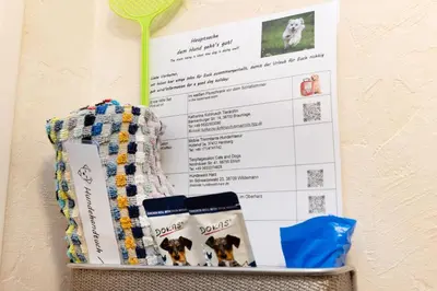 Grundriss der Unterkunft FeWo Harzer Bergwind Sankt Andreasberg, 1 Hund bis 30Kg willkommen, große eingezäunte Terrasse mit Gasgrill