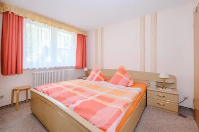 Ein Bett oder Betten in einem Zimmer der Unterkunft Ferienhaus Harzidyll