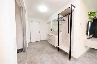 Küche/Küchenzeile in der Unterkunft Appartment 1 Sonja