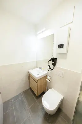 Ein Badezimmer in der Unterkunft Appartment 1 Sonja