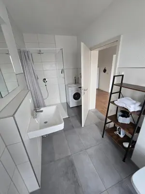 Ein Badezimmer in der Unterkunft Sonnenblick Suite 2