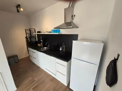 Küche/Küchenzeile in der Unterkunft Sonnenblick Suite 2