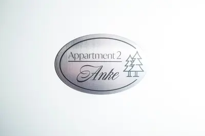 Ein Zertifikat, Auszeichnung, Logo oder anderes Dokument, das in der Unterkunft Appartment 2 Anke ausgestellt ist