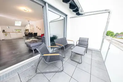 Küche/Küchenzeile in der Unterkunft Appartment 4 Silke
