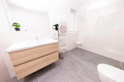 Ein Badezimmer in der Unterkunft Appartment 5 Luise