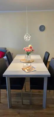 Ein Sitzbereich in der Unterkunft Appartment 5 Luise