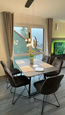 TV/Unterhaltungsangebot in der Unterkunft Appartment 8 Jella