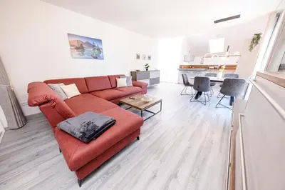 Küche/Küchenzeile in der Unterkunft Appartment 8 Jella