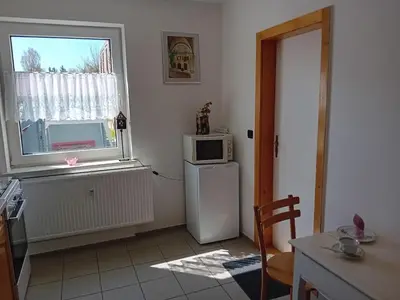Küche/Küchenzeile in der Unterkunft Lucy 1