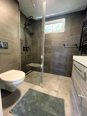 Ein Badezimmer in der Unterkunft Lebensfreude
