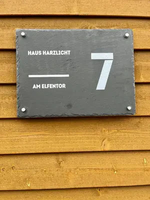 Grundriss der Unterkunft Ferienhaus Harzlicht Bettwäsche Handtücher inkl