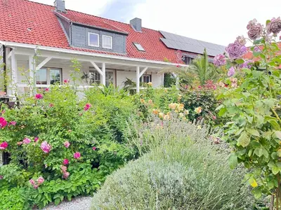 Ein Garten an der Unterkunft Spindlerhof am Harz