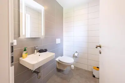Ein Badezimmer in der Unterkunft Ferienhaus Sammy
