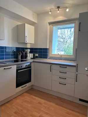 Küche/Küchenzeile in der Unterkunft Talblick Braunlage 1 Zimmer Wohnung