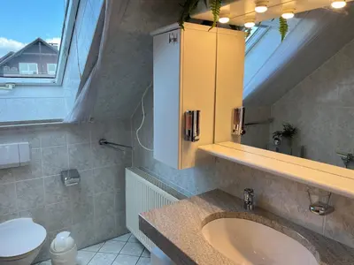 Ein Badezimmer in der Unterkunft Ferienwohnung KaLü 6
