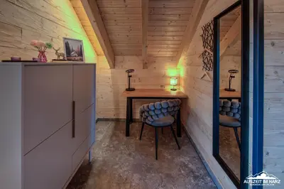 Grundriss der Unterkunft Auszeit im Harz - Haus 9 Blockhaus Alina