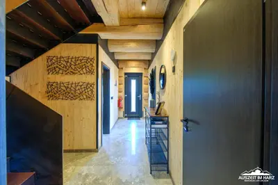 Grundriss der Unterkunft Auszeit im Harz - Haus 9 Blockhaus Alina