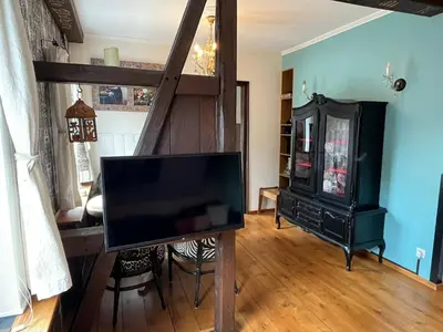 TV/Unterhaltungsangebot in der Unterkunft Ferienwohnung Brockenhexe in der Villa Brockenhexe