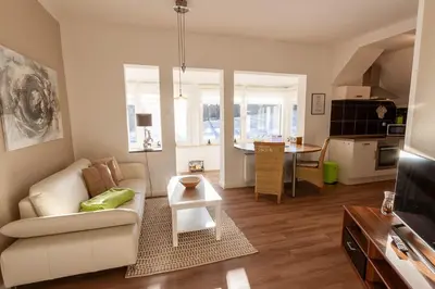 TV/Unterhaltungsangebot in der Unterkunft Ferienwohnung Sonnenschein in der Villa Harzer Flair