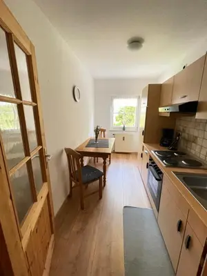 Küche/Küchenzeile in der Unterkunft Landhaus Wiesengrund