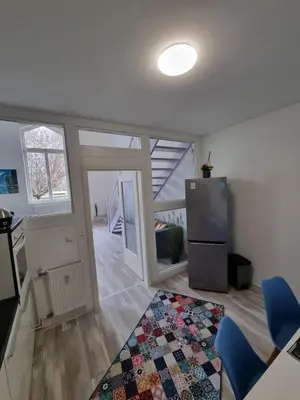 Ein Bett oder Betten in einem Zimmer der Unterkunft Fewo's am Itschensteg