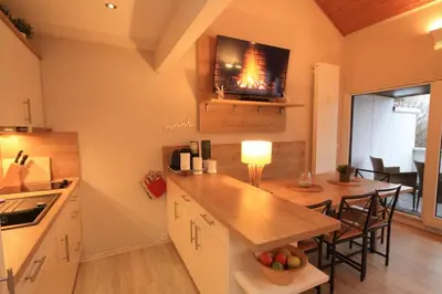Grundriss der Unterkunft Unsere Ferienwohnung - Loft-Maisonette mit Balkon
