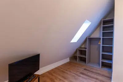 TV/Unterhaltungsangebot in der Unterkunft Maisonette-Ferienwohnung Hexentraum