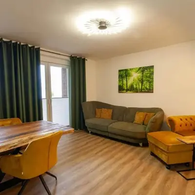 Ferienwohnung Am Bach 3 mit Balkon