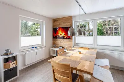 Grundriss der Unterkunft Ferienwohnung Harzer Jahreszeiten mit Terrasse