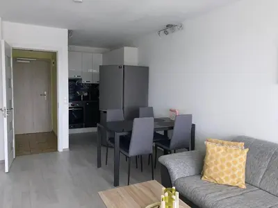 Küche/Küchenzeile in der Unterkunft Apartment Gipfelstürmer im Harz mit Schwimmbad