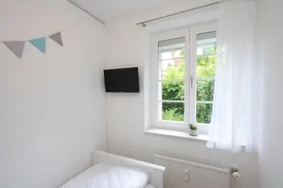 TV/Unterhaltungsangebot in der Unterkunft Ferienwohnung Wurmbergzeit mit Terrasse