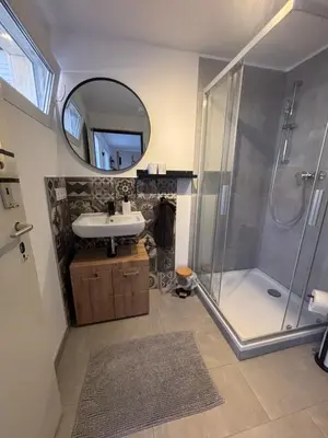 Ein Badezimmer in der Unterkunft Tiny House Am Goldbach