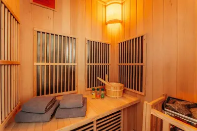 Grundriss der Unterkunft Schützenchalet Wurmbergblick mit Sauna und Grill