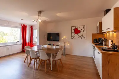 Küche/Küchenzeile in der Unterkunft Schützenchalet Wurmbergblick mit Sauna und Grill