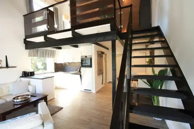 Grundriss der Unterkunft Maisonette-Ferienwohnung LieblingsNest mit Balkon