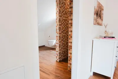 Ein Badezimmer in der Unterkunft Ilsehof Apartment Berta