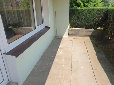 Ein Garten an der Unterkunft Kleine Oase bei Nina 2
