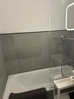 Ein Badezimmer in der Unterkunft FW Neustadt Hunde willkommen